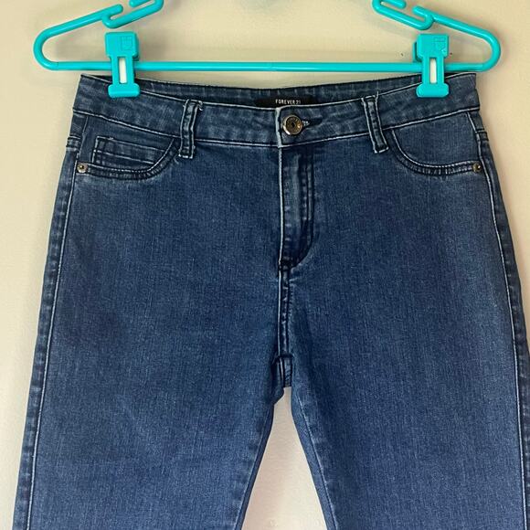 Forever 21 Indigo Skinny Jean Size 27 - Picture 5 of 11